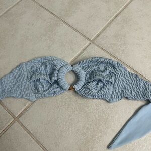 montce strapless bikini top